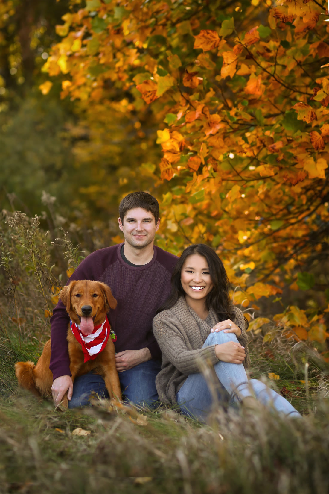 Portrait published beside Richard and Christine’s story on the Bear Creek Murals About page.